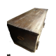 Arcón asturleonés antiguo, S.XVIII- madera maciza de castaño