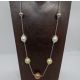 Collar de perlas australianas, golden, tahití y chocolate - cadena oro blanco