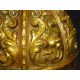 Ménsula barroca en madera tallada y dorada, S.XVIII