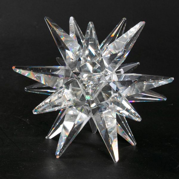 Pisapapeles de cristal en forma de estrella