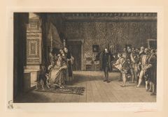 BARTOLOMÉ MAURA MONTANER - Presentación de don Juan de Austria al emperador Carlos V en Yuste