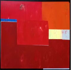 Luis Medina. "Red composition III"